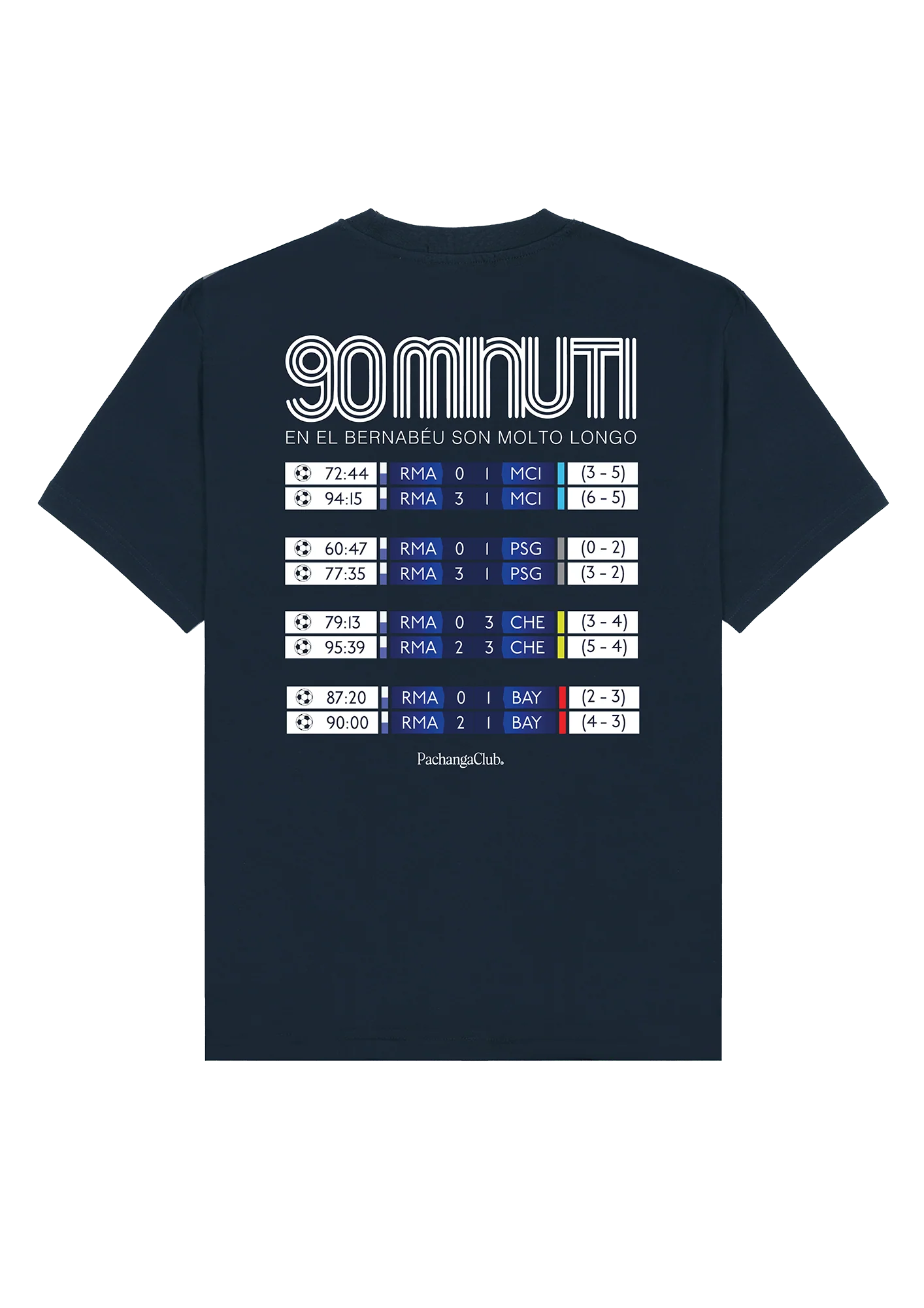 Camiseta "90 minuti molto longo"