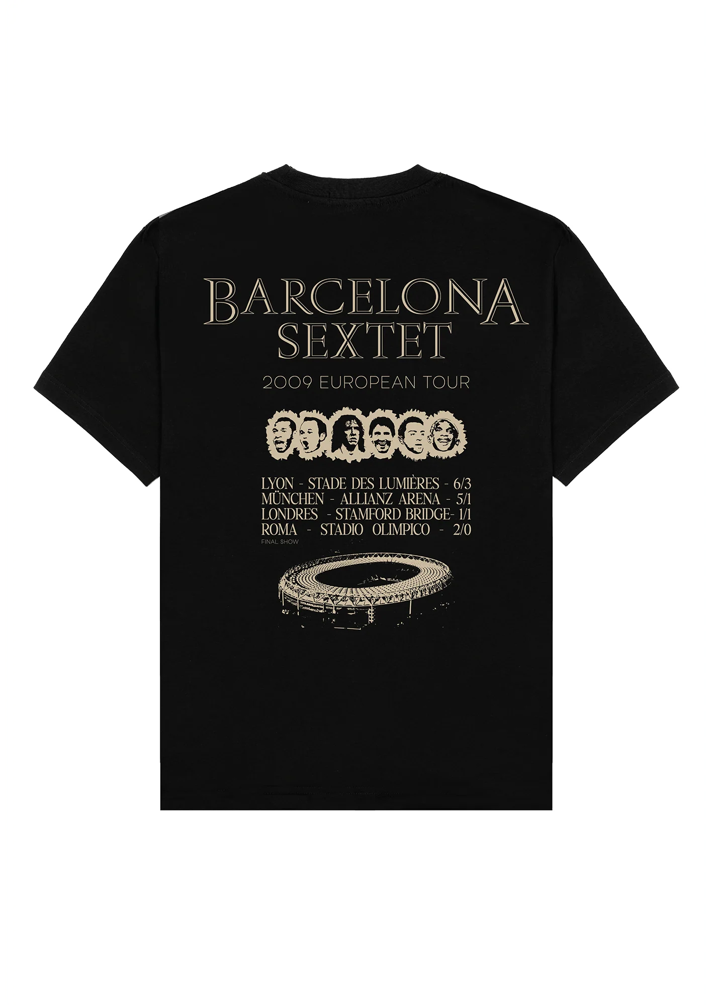 Camiseta "Barcelona Sextet"