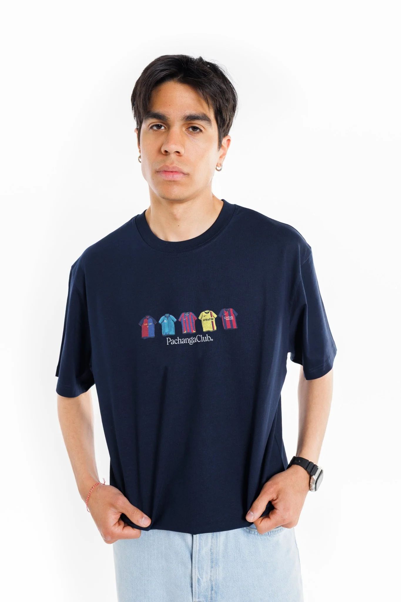 Camiseta Equipaciones Históricas Culers – Azul Marino - Image 3
