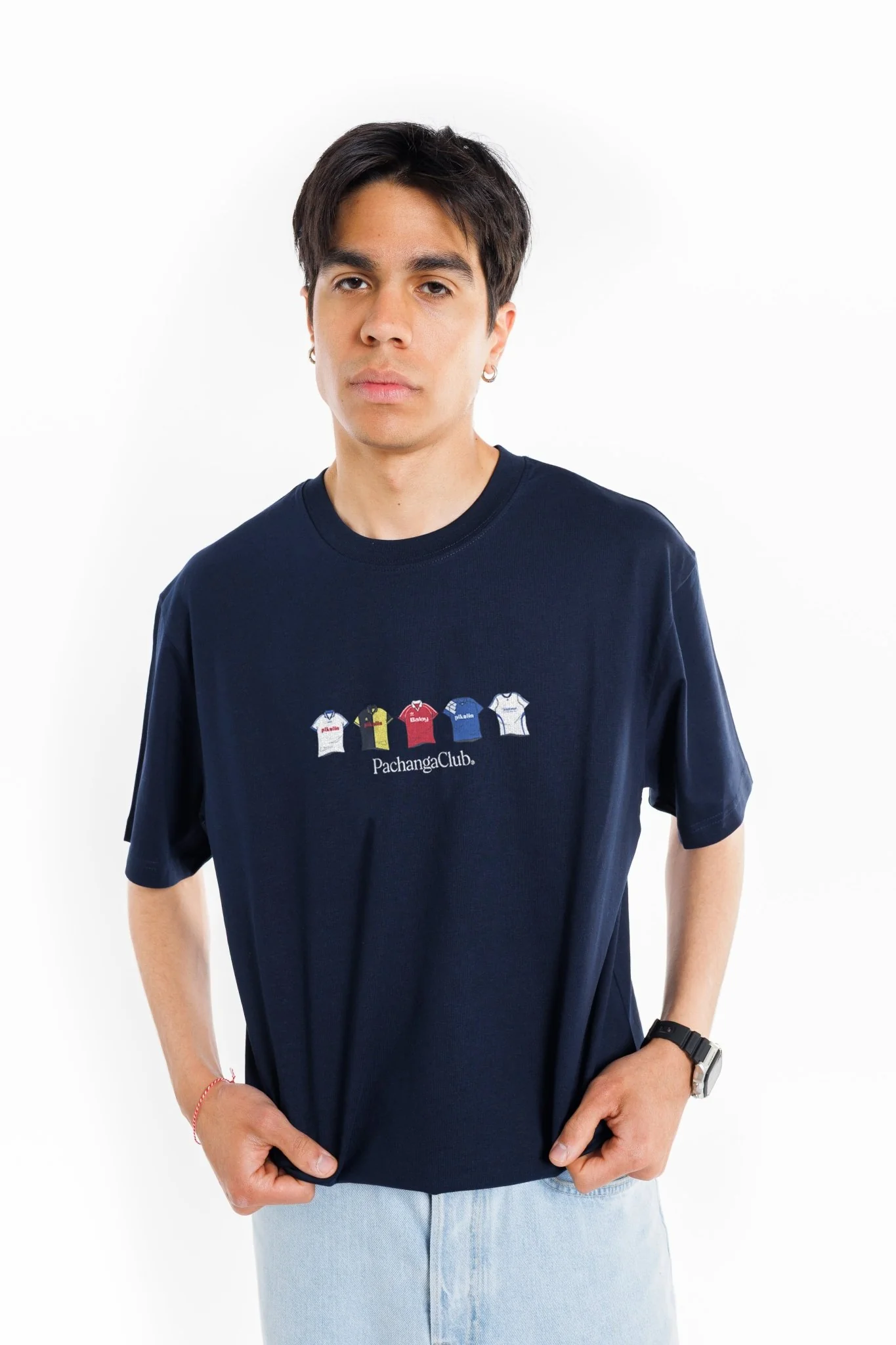 Camiseta Equipaciones Históricas Los Maños - Azul Marino - Image 3