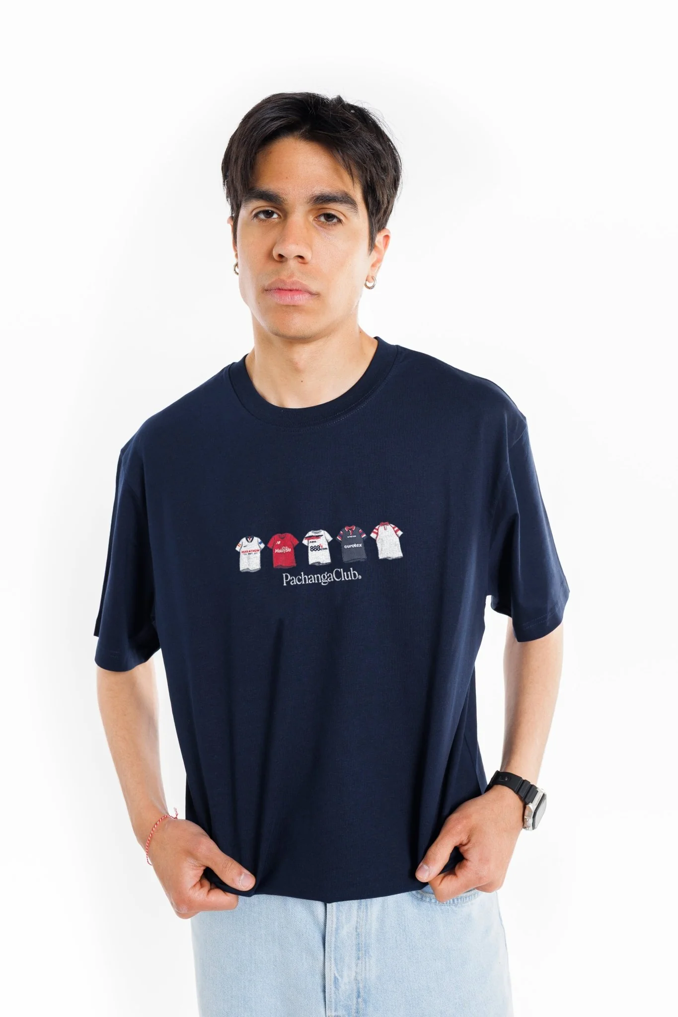 Camiseta Equipaciones Históricas Sevillistas - Azul Marino - Image 3