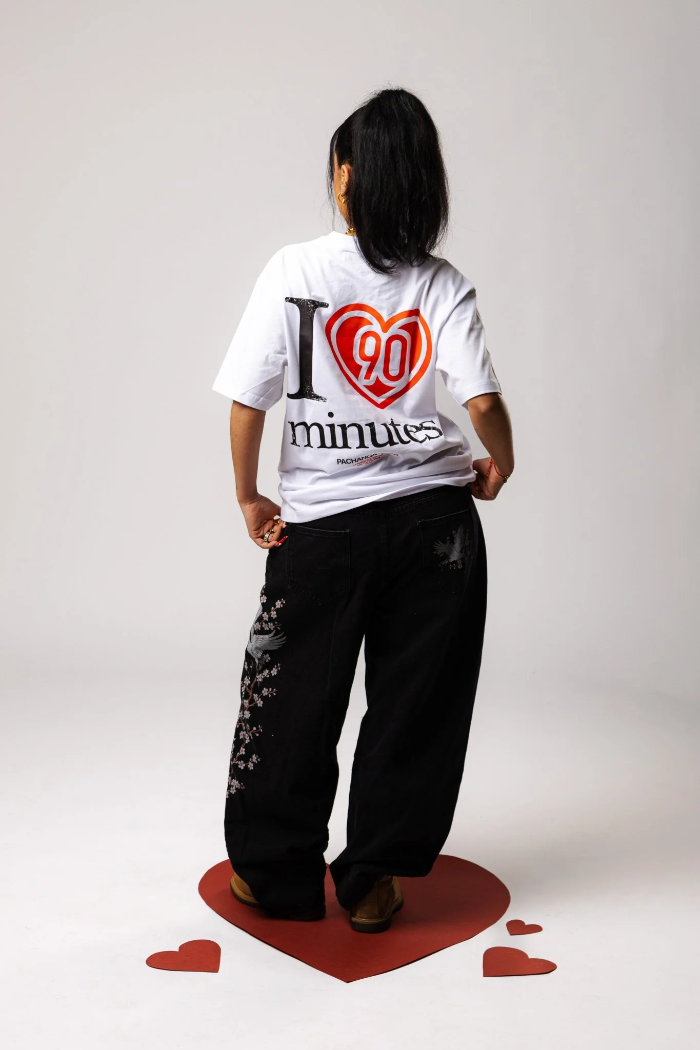 Camiseta "I love 90 minutes" - Blanco - Image 10