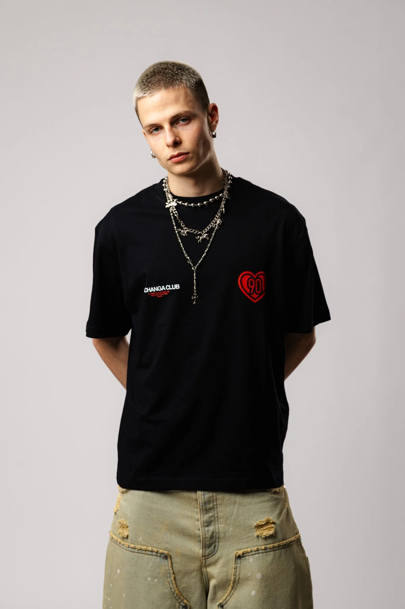 Camiseta "I love 90 minutes" - Negro - Image 5