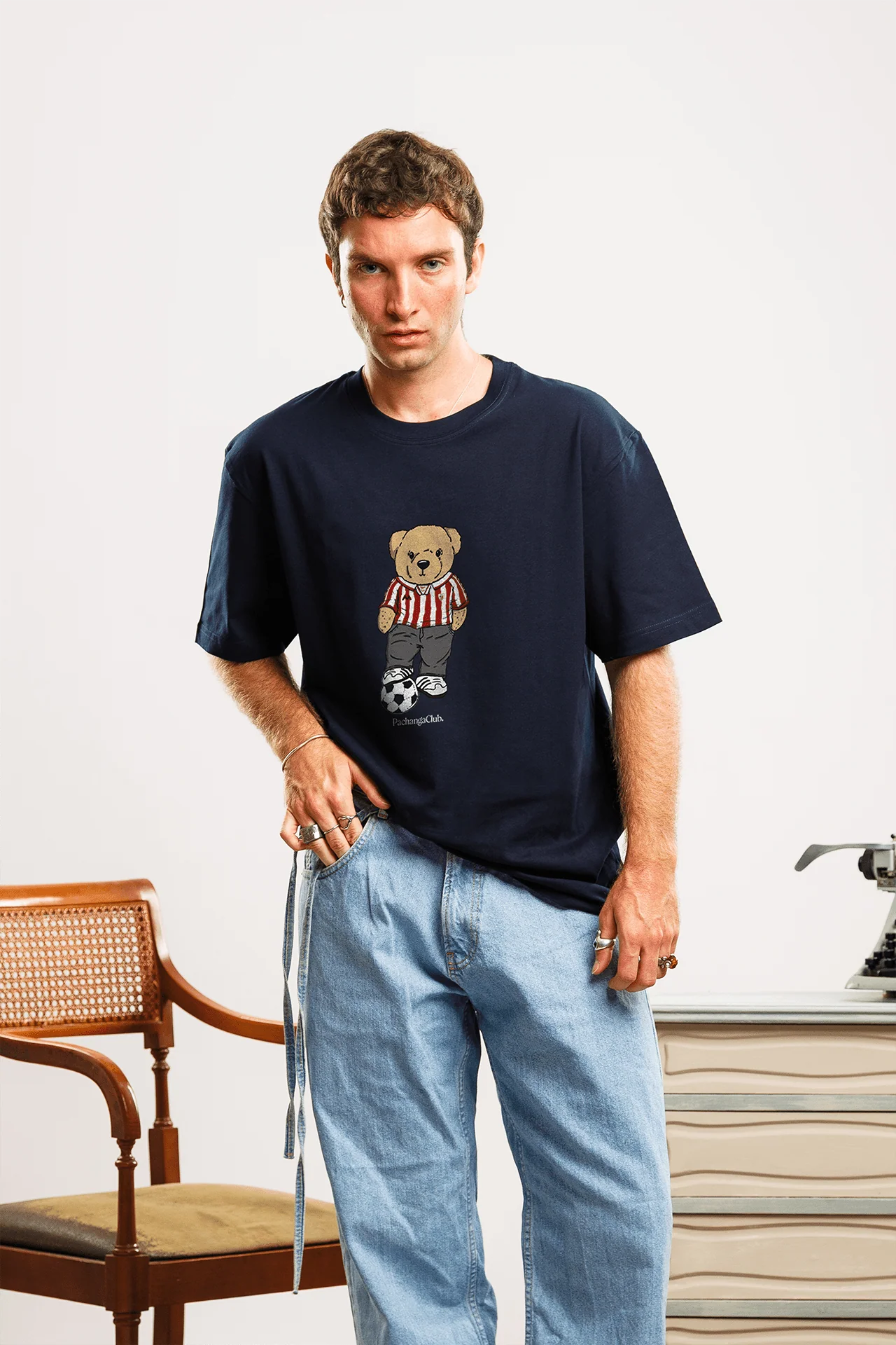 Camiseta "Pacho Athleticzale" - Azul Marino - Image 3