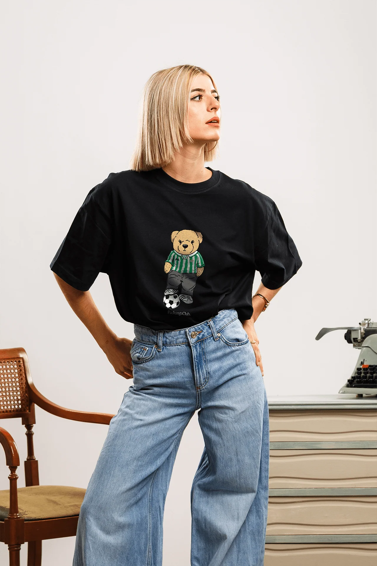 Camiseta "Pacho Bético" - Negro - Image 8