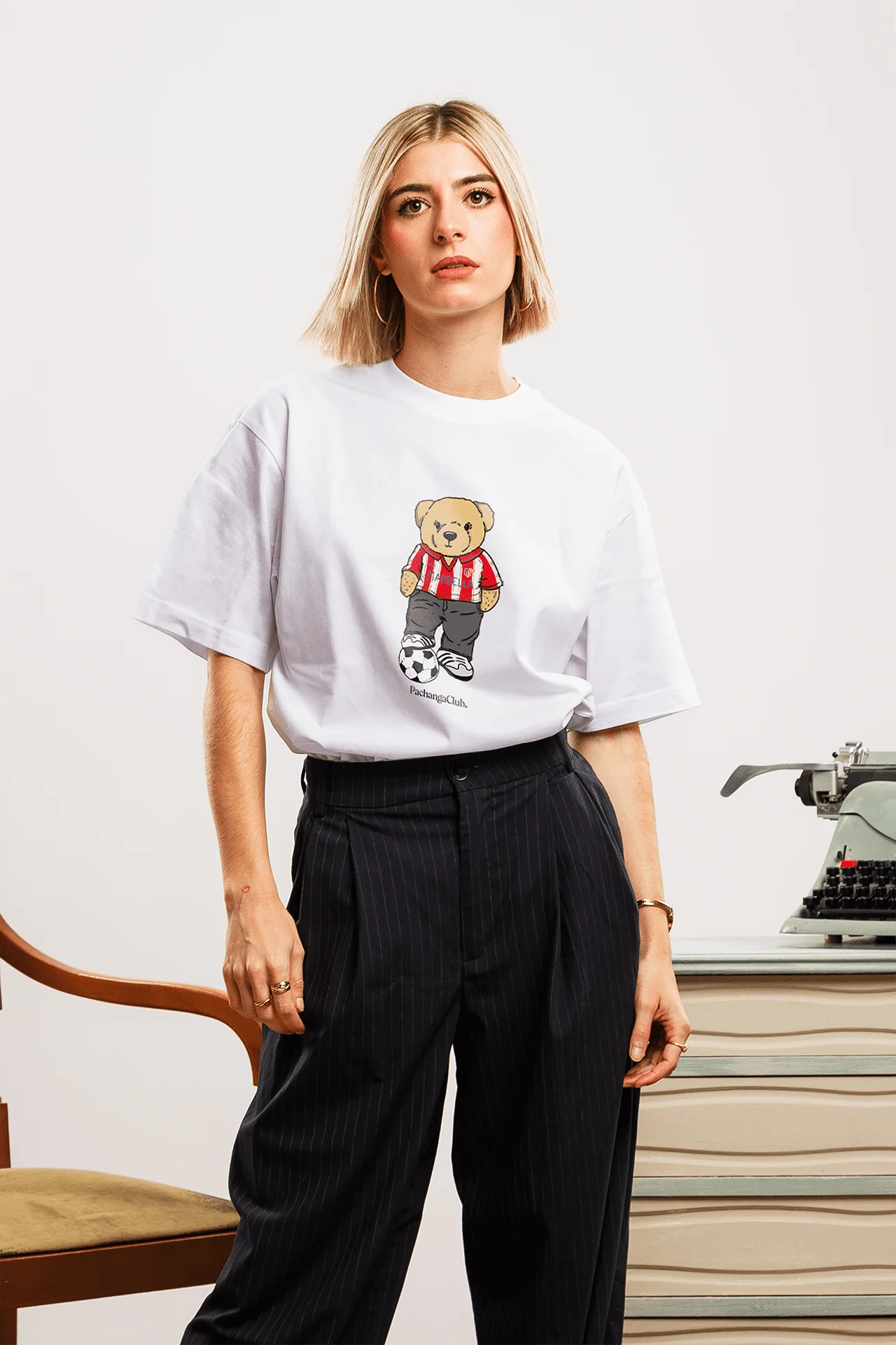 Camiseta "Pacho Colchonero" - Blanco - Image 8