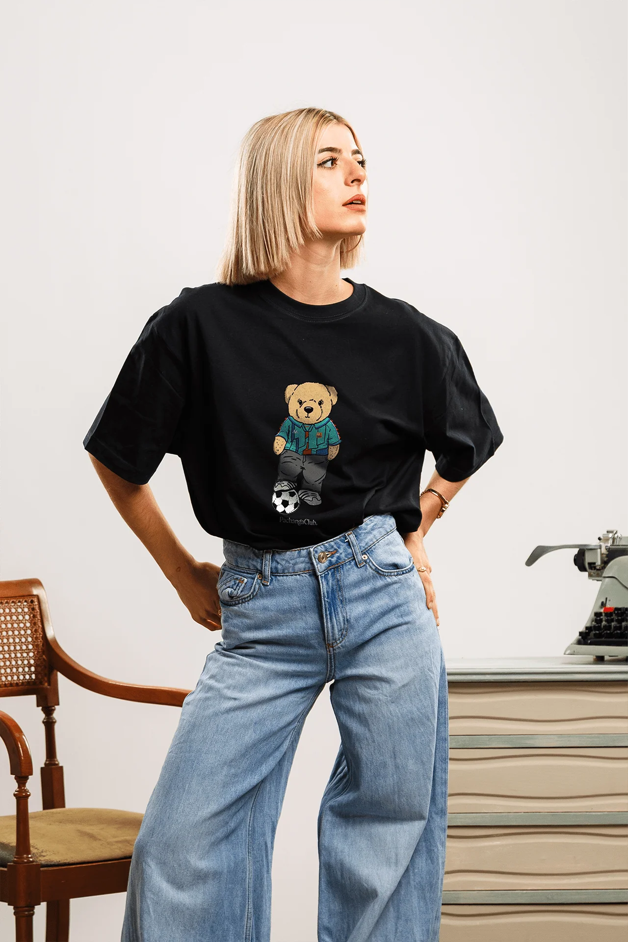 Camiseta "Pacho Culér" - Negro - Image 8