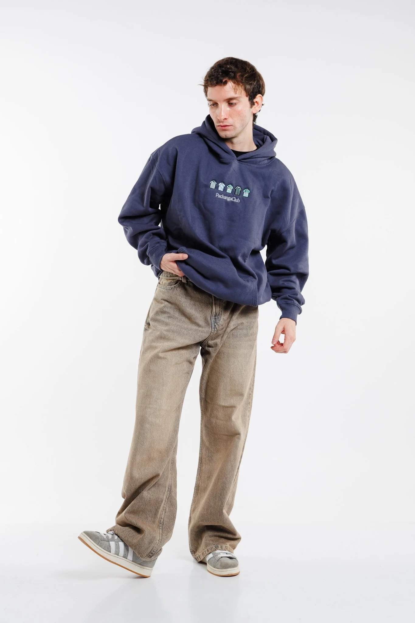 Sudadera Equipaciones Históricas Béticos - Azul Marino - Image 5
