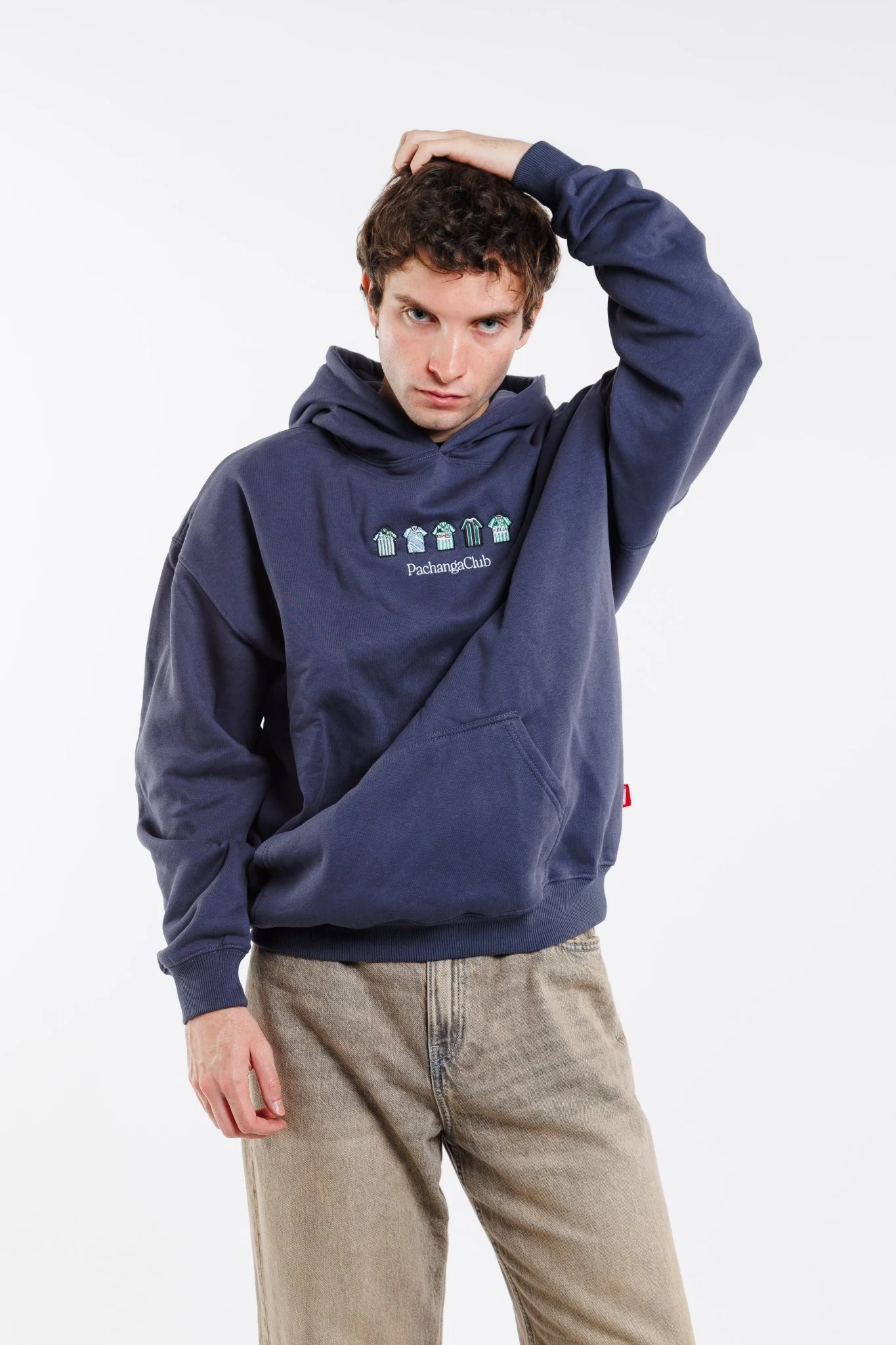 Sudadera Equipaciones Históricas Béticos - Azul Marino - Image 9