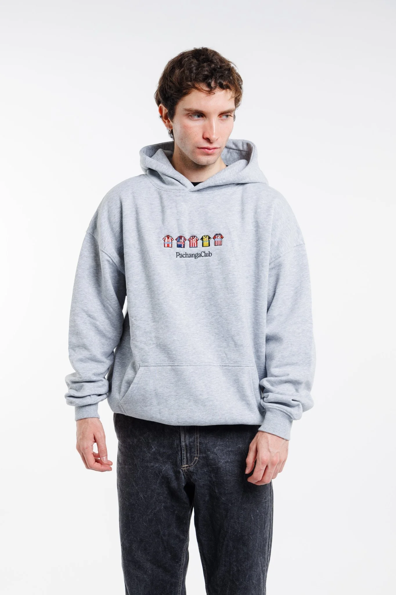 Sudadera Equipaciones Históricas Colchoneros - Gris - Image 5