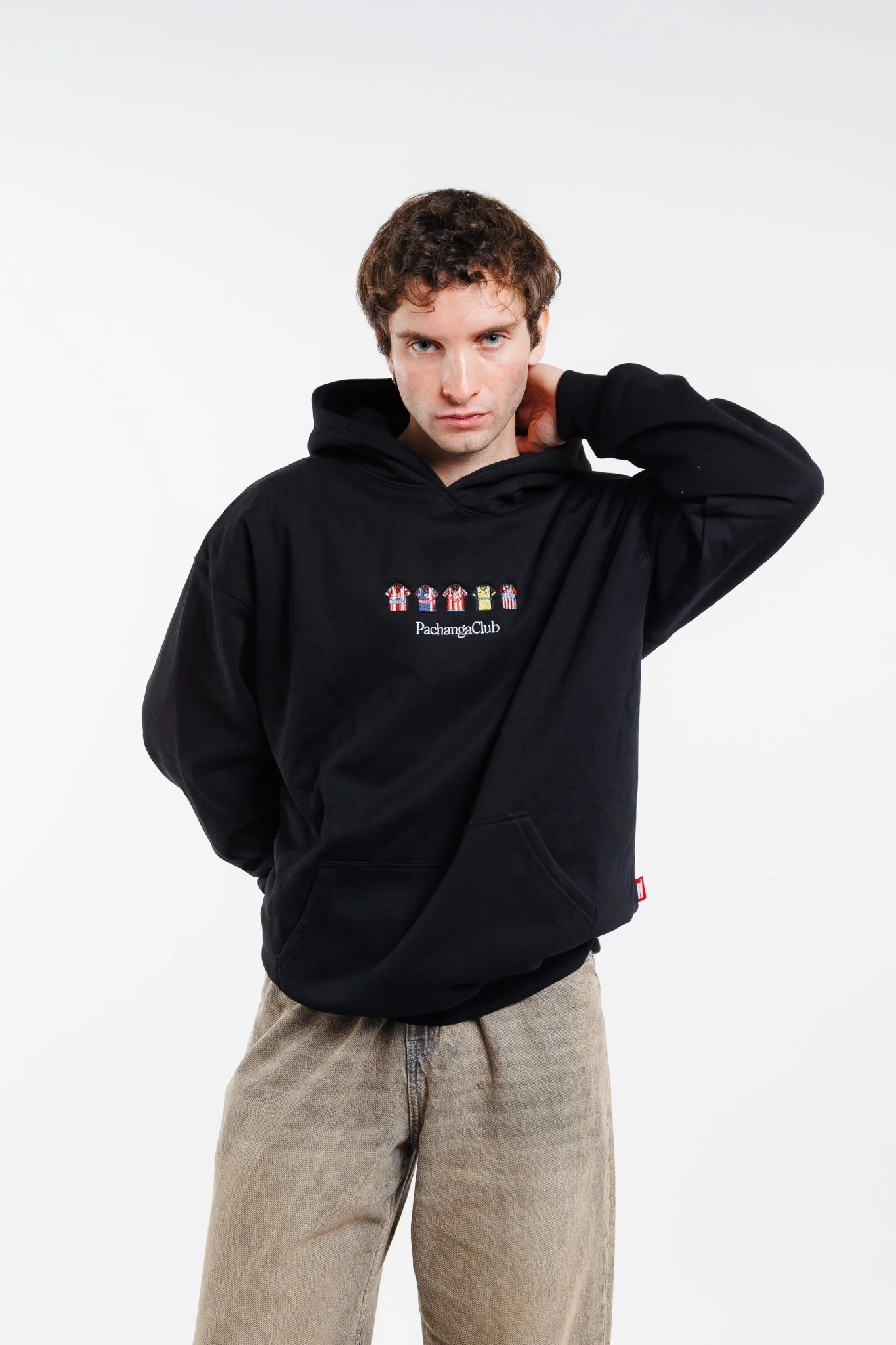 Sudadera Equipaciones Históricas Colchoneros - Negro - Image 5