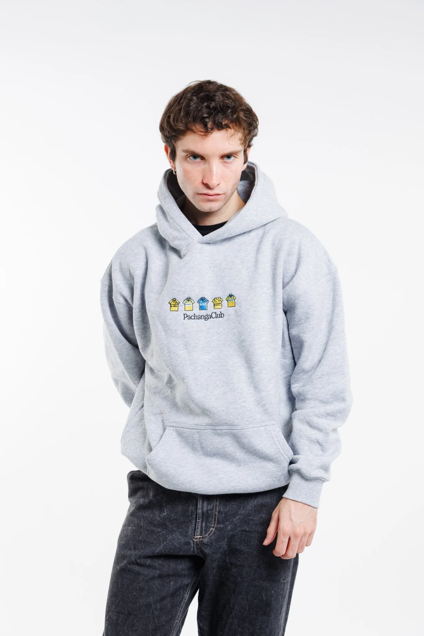 Sudadera Equipaciones Históricas Groguets - Gris - Image 4
