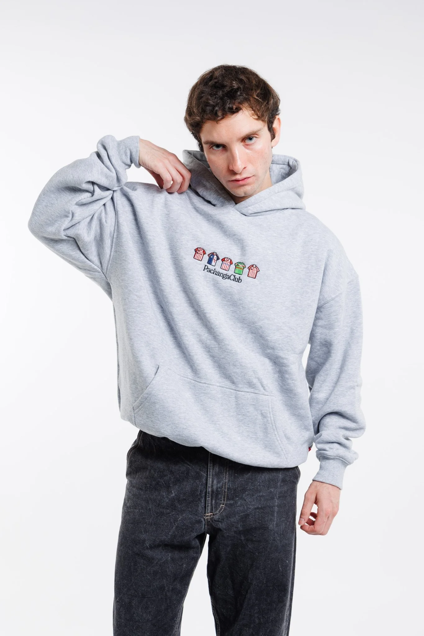 Sudadera Equipaciones Históricas Leones - Gris - Image 5