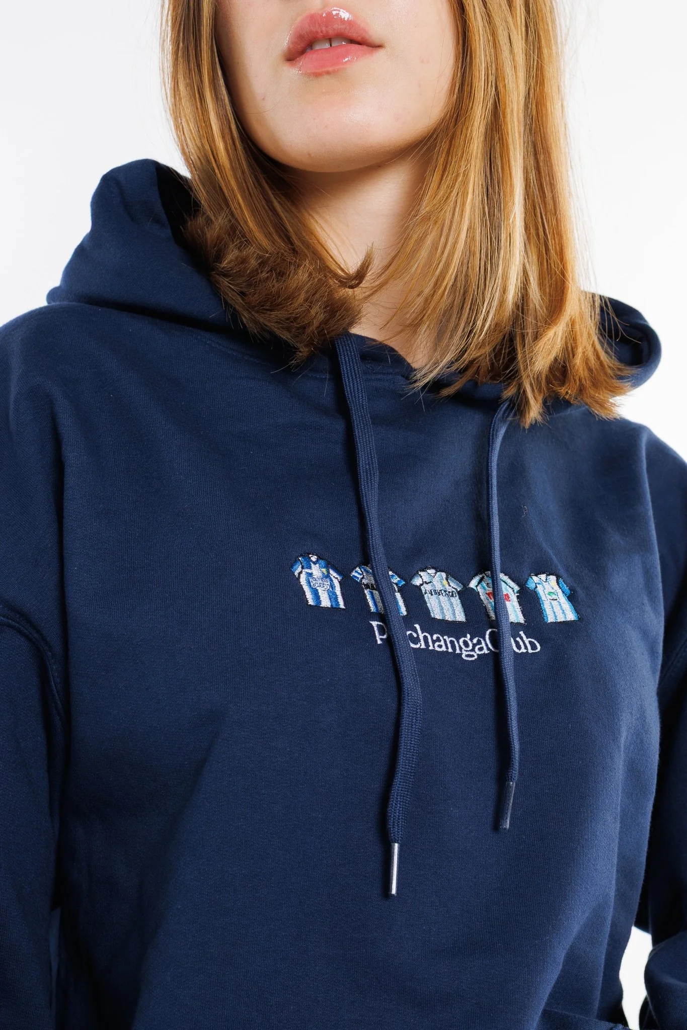 Sudadera Equipaciones Históricas Malaguistas – Azul Marino - Image 6
