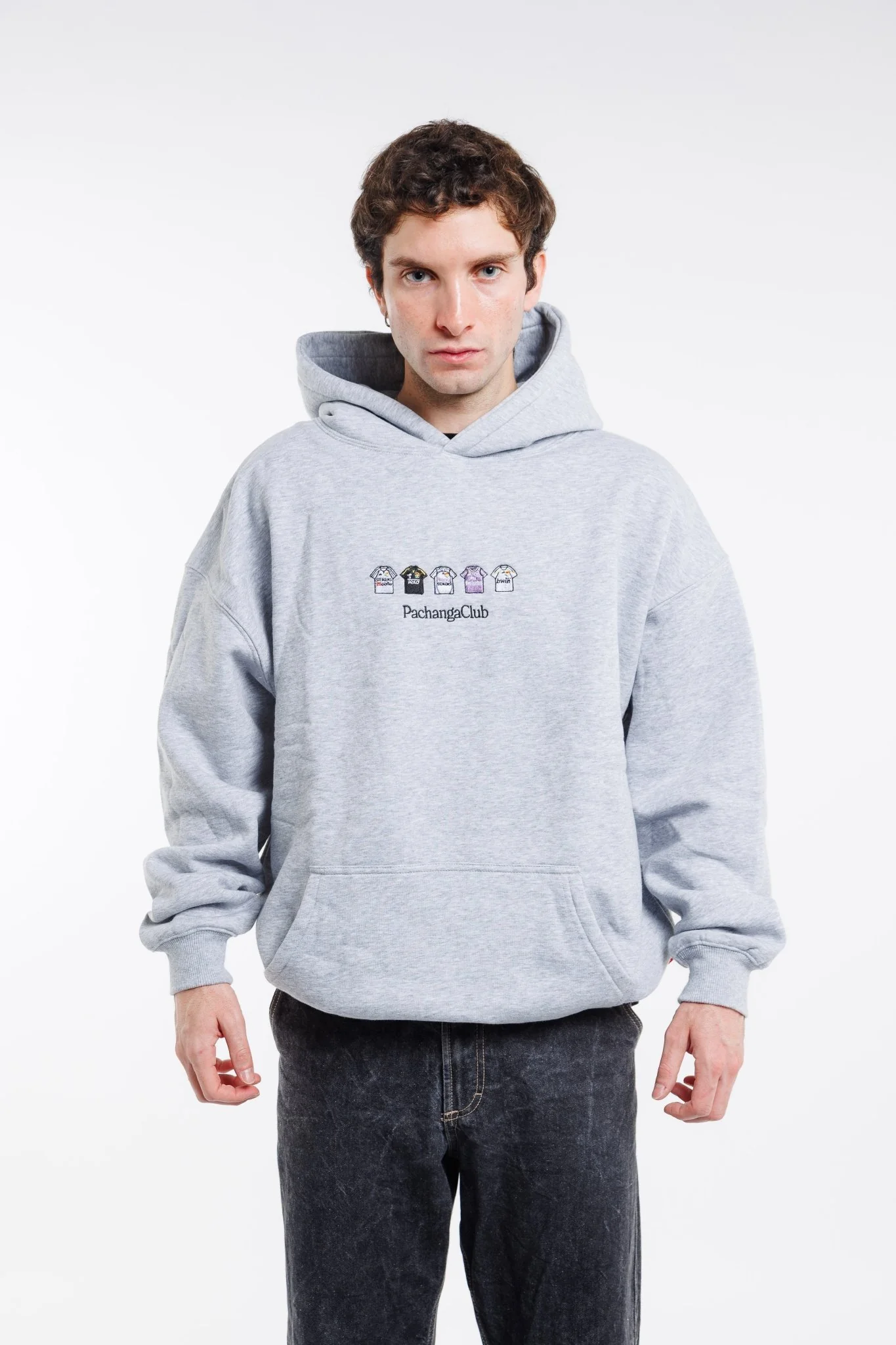 Sudadera Equipaciones Históricas Merengues - Gris - Image 5