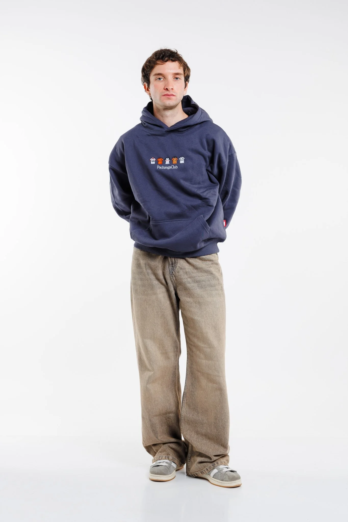 Sudadera Equipaciones Históricas Valencianistas - Azul Marino - Image 5
