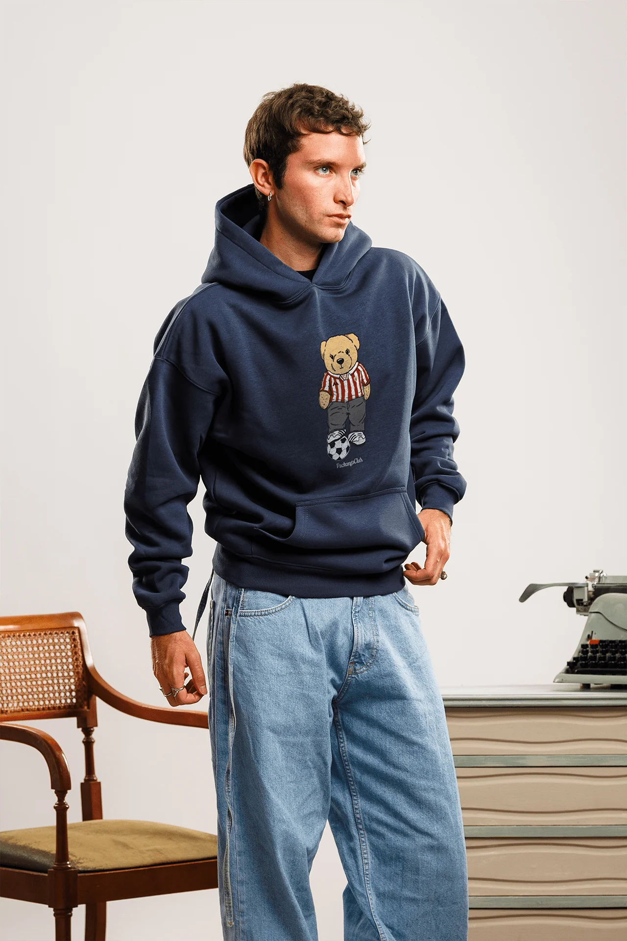 Sudadera "Pacho Athleticzale" - Azul Marino - Image 3
