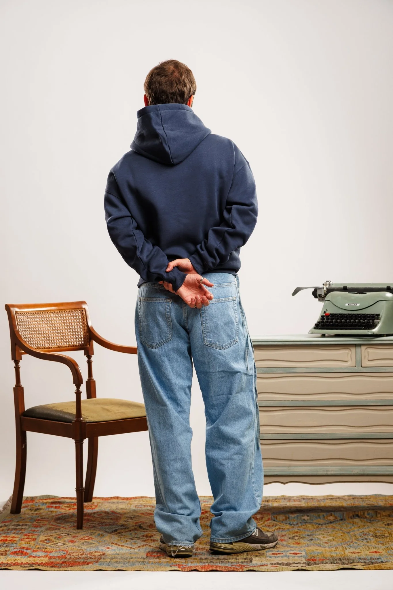 Sudadera "Pacho Culér" - Azul Marino - Image 5