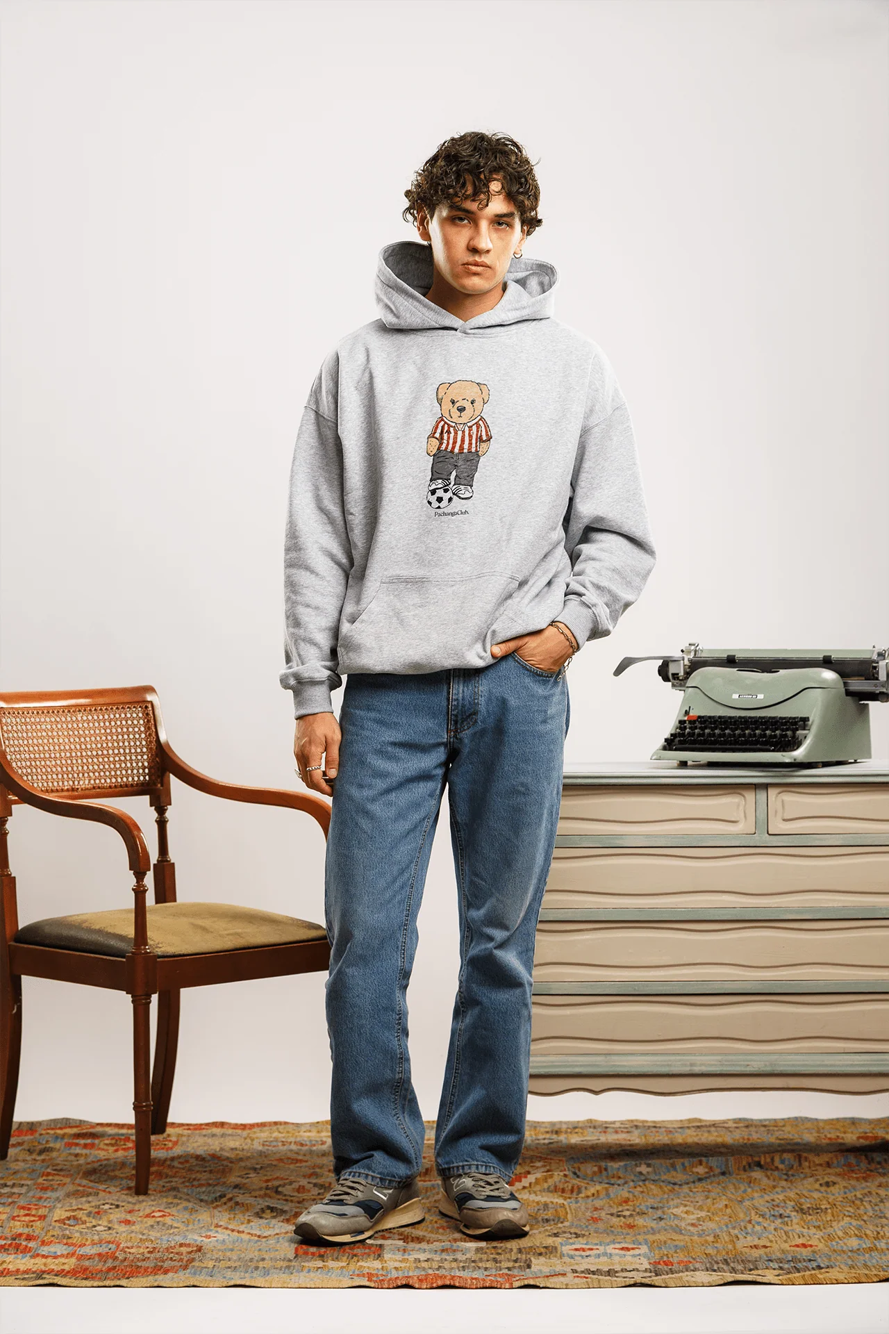 Sudadera "Pacho Athleticzale" - Gris - Image 4