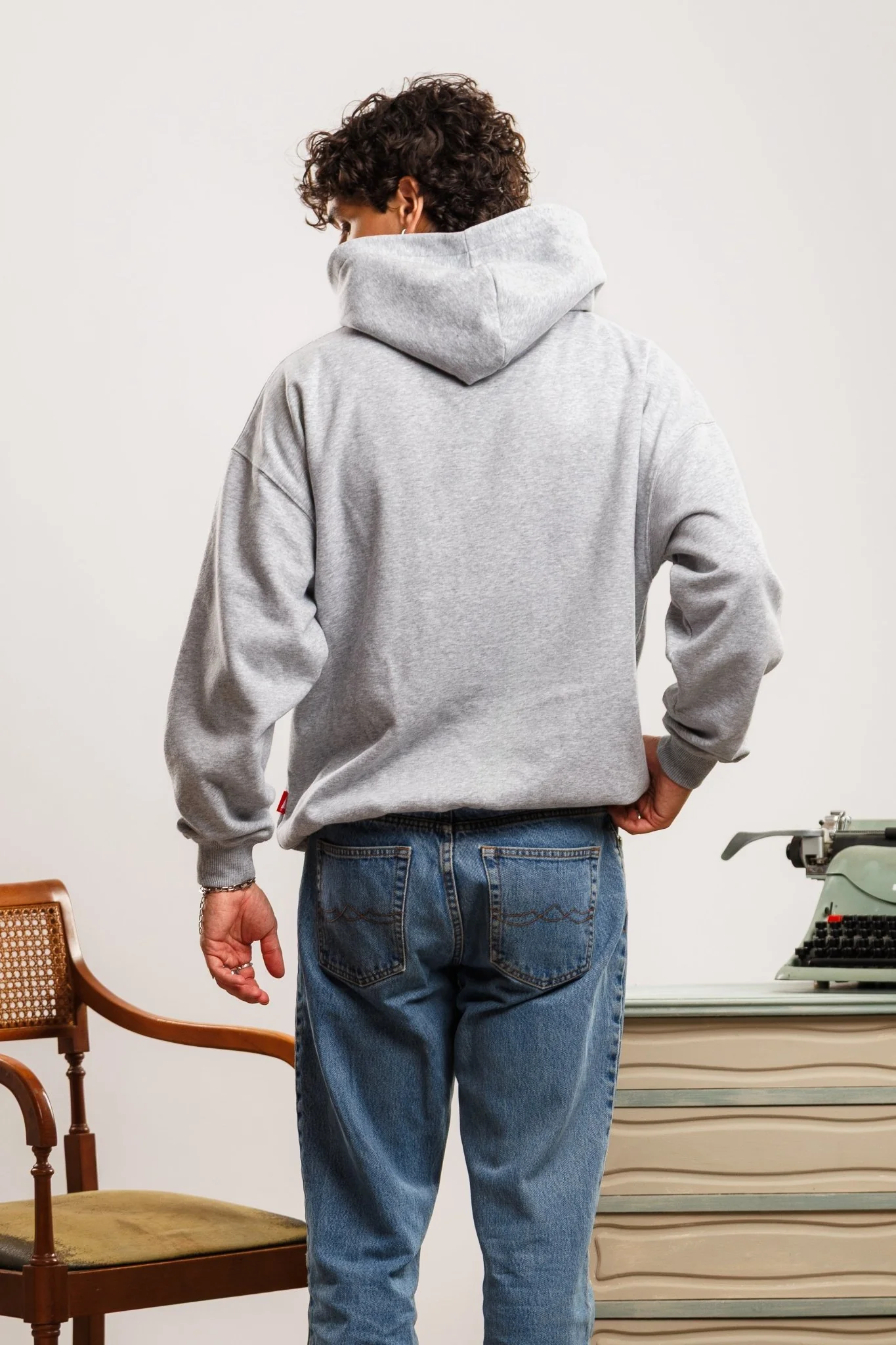 Sudadera "Pacho Bético" - Gris - Image 4