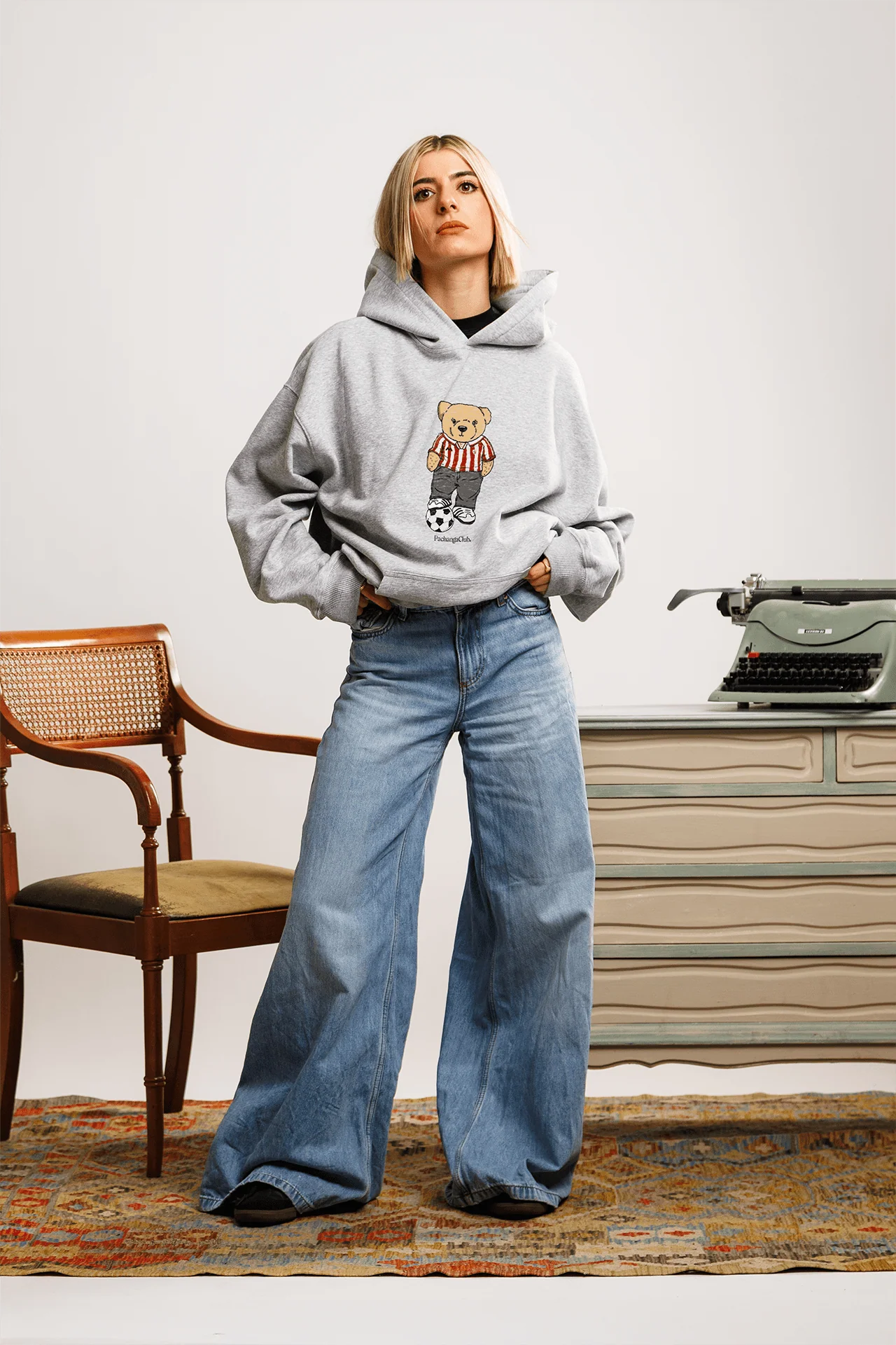 Sudadera "Pacho Athleticzale" - Gris - Image 6