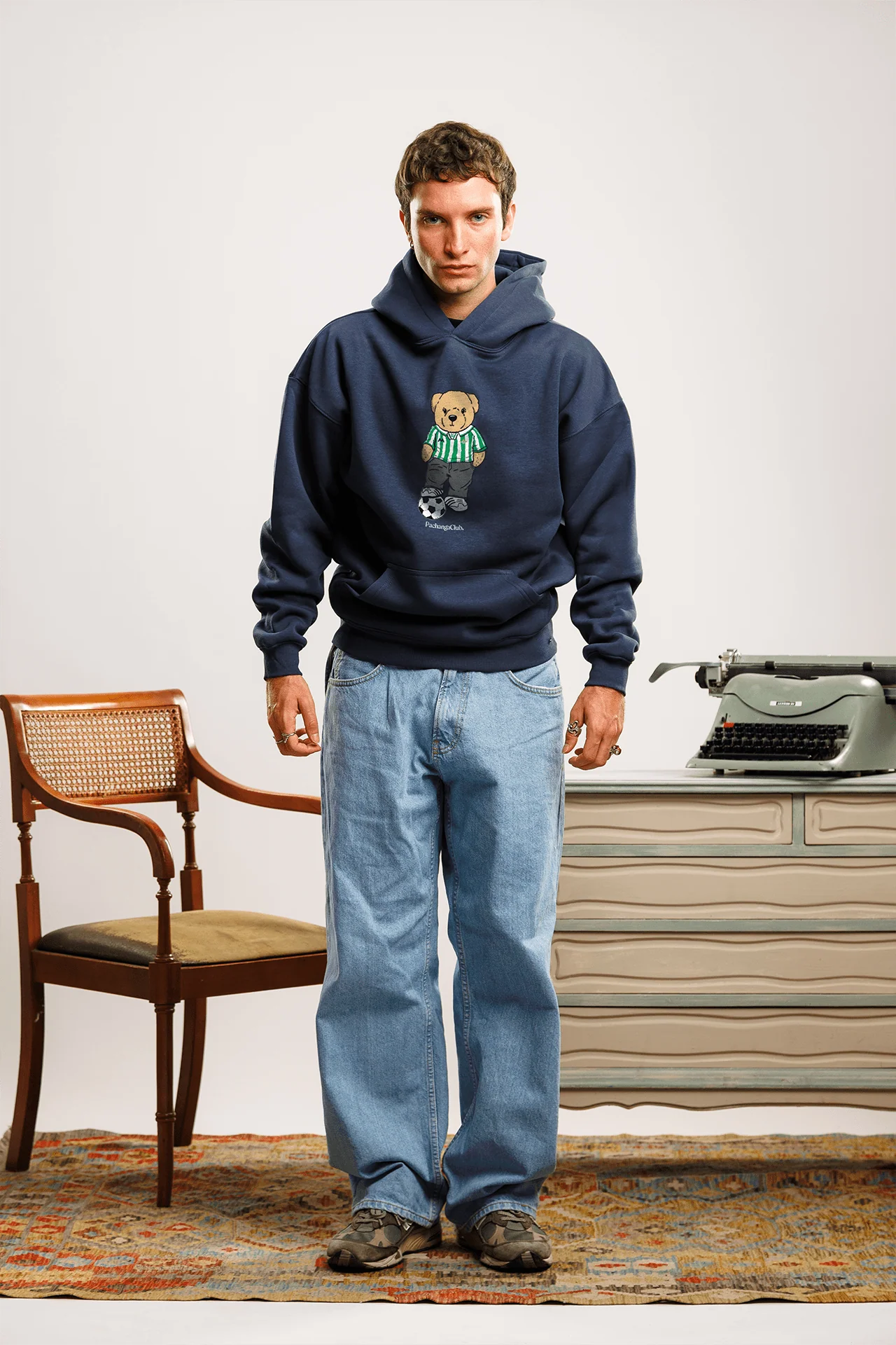 Sudadera "Pacho Bético" - Azul Marino - Image 8