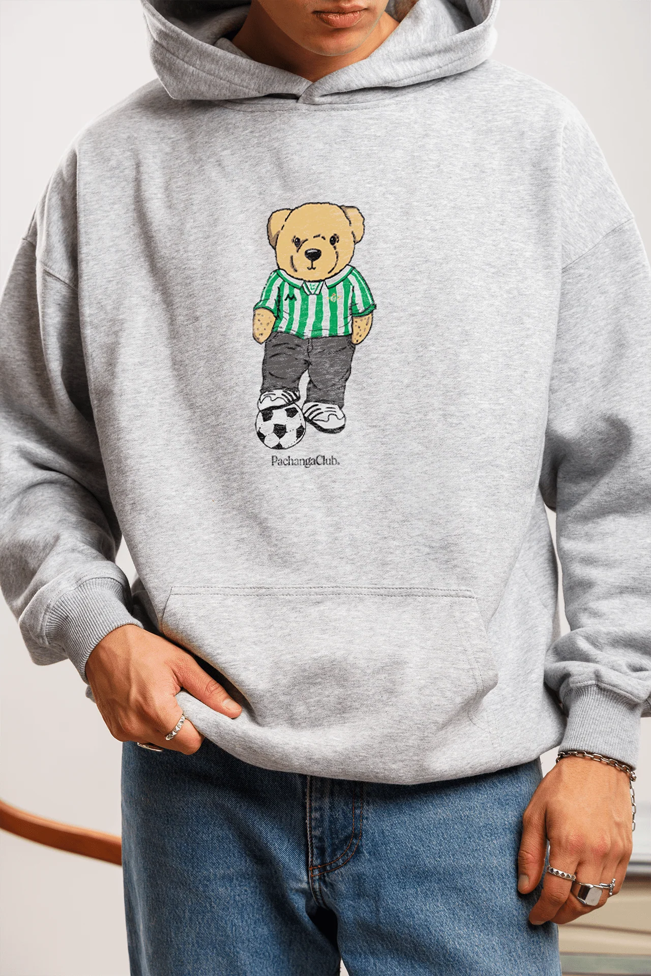 Sudadera "Pacho Bético" - Gris - Image 5