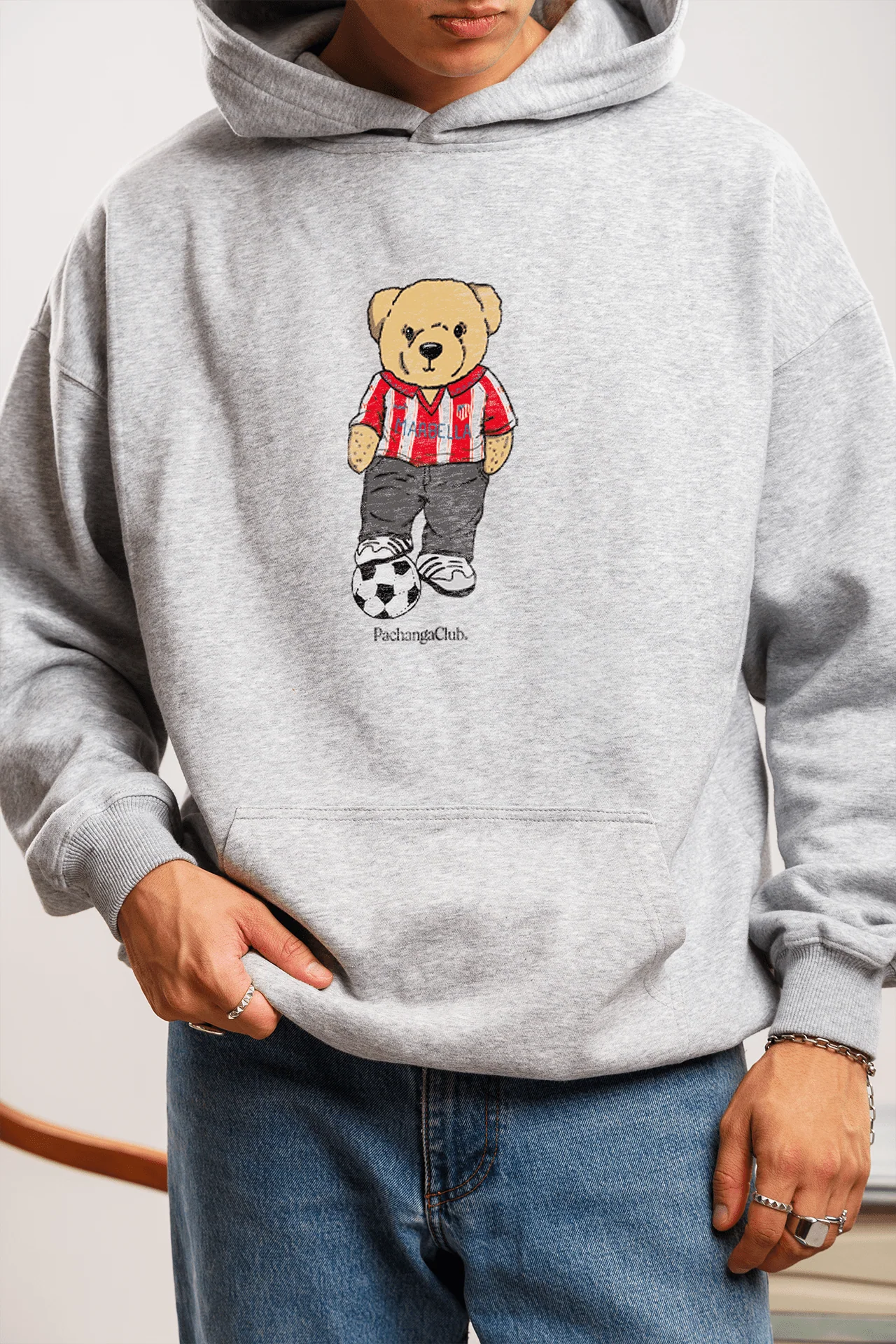 Sudadera "Pacho Colchonero" - Gris - Image 4