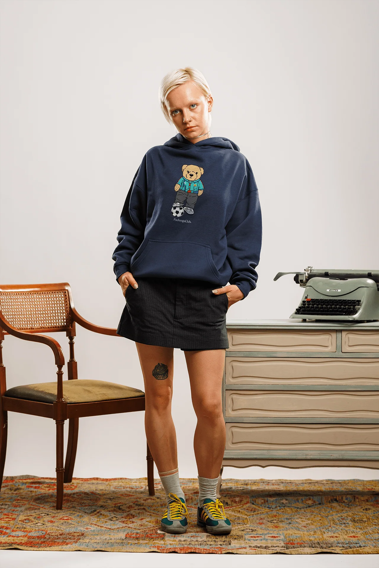 Sudadera "Pacho Culér" - Azul Marino - Image 6