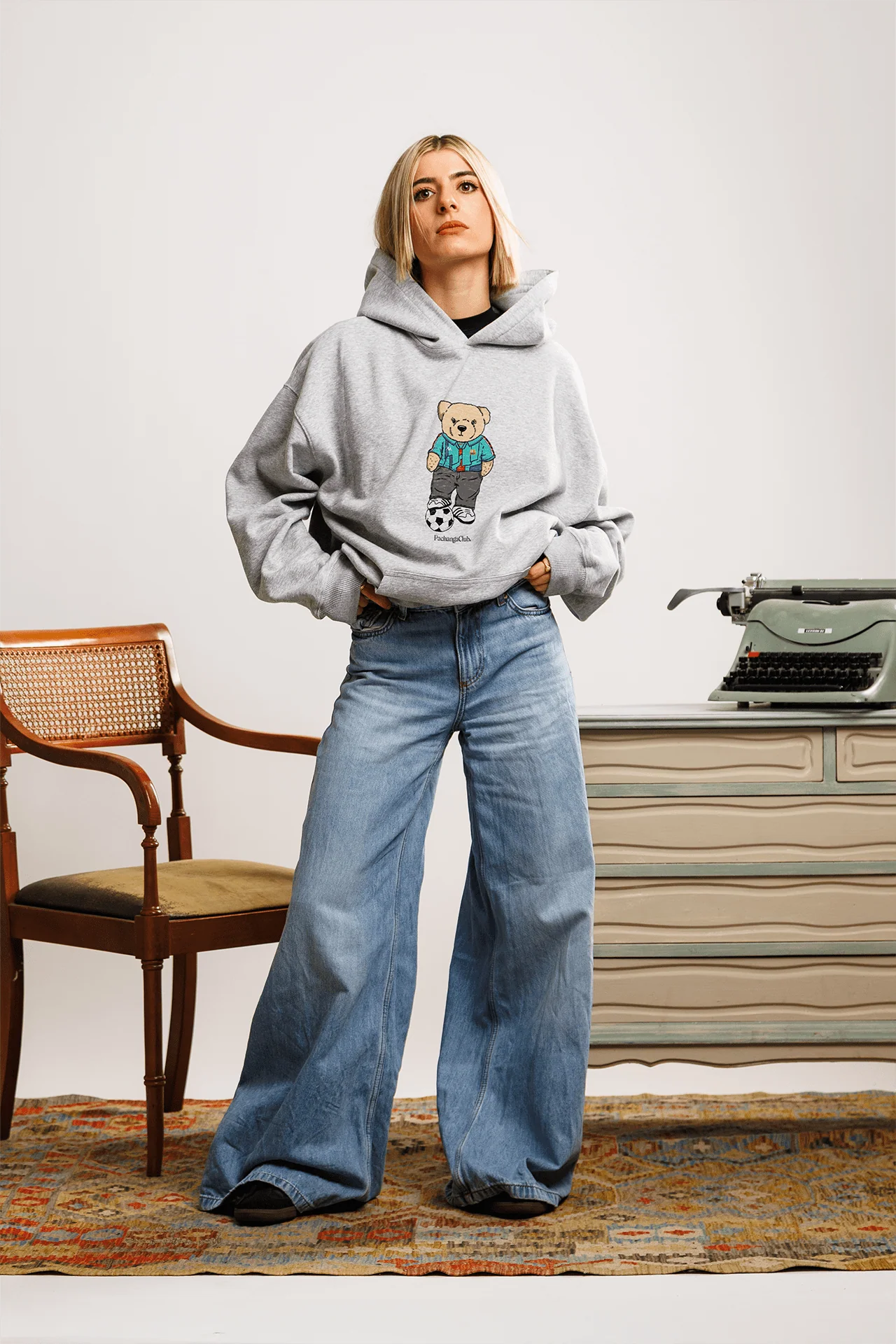 Sudadera "Pacho Culér" - Gris - Image 6