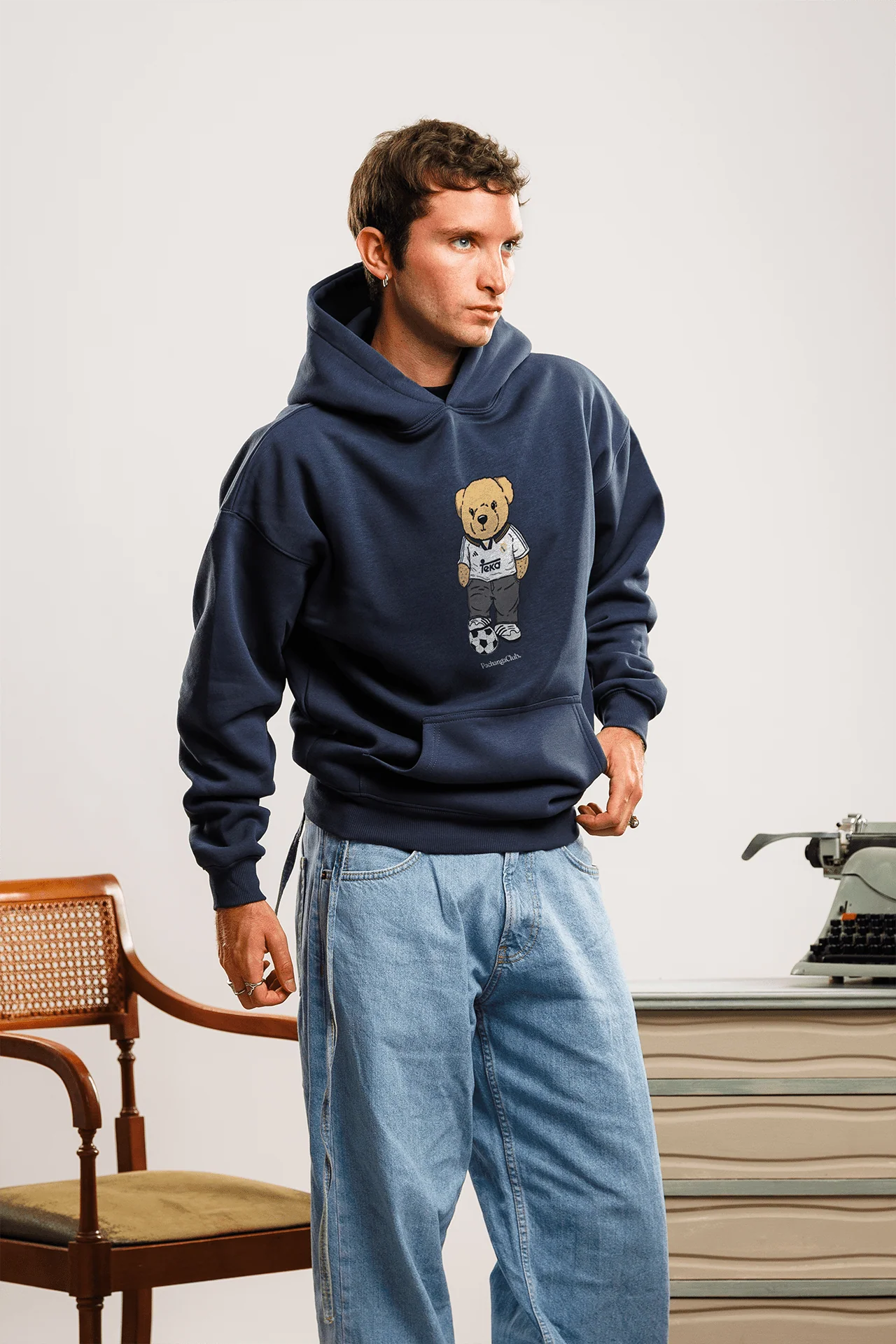 Sudadera Pacho Vikingo - Azul Marino - Image 8