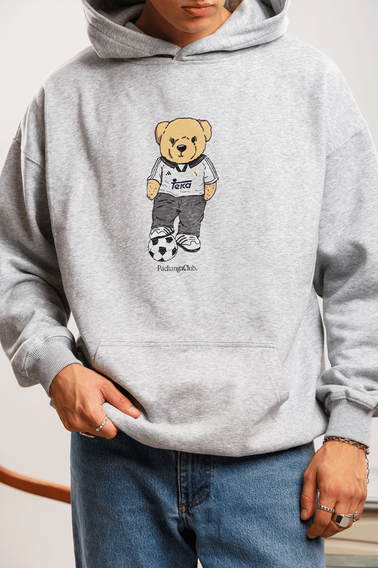 Sudadera "Pacho Vikingo" - Gris - Image 7